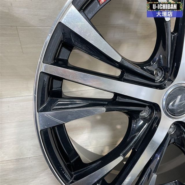 激安大特集！ 10月31日までの 価格 80系 ノア ヴォクシー エスクァイア 等 レオニスUC 6.5-17 53 5H114.3 17インチ ホイール 4本セット ◎ 002R