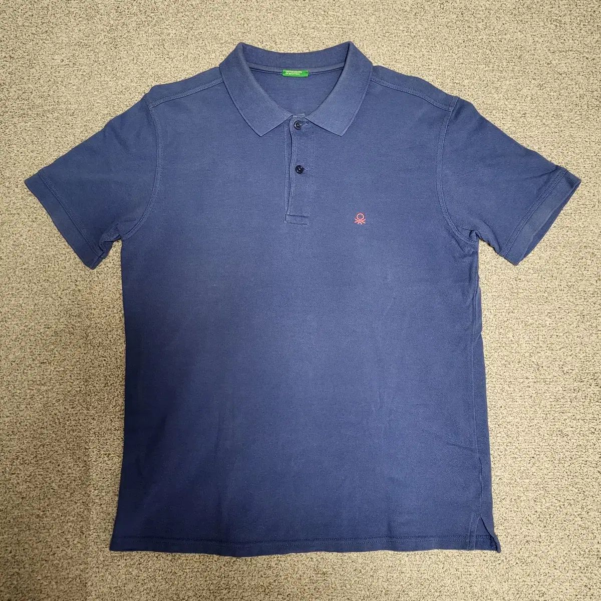 (ランドリー 0 ) ベネトン Benetton 半袖 ピケTシャツ L