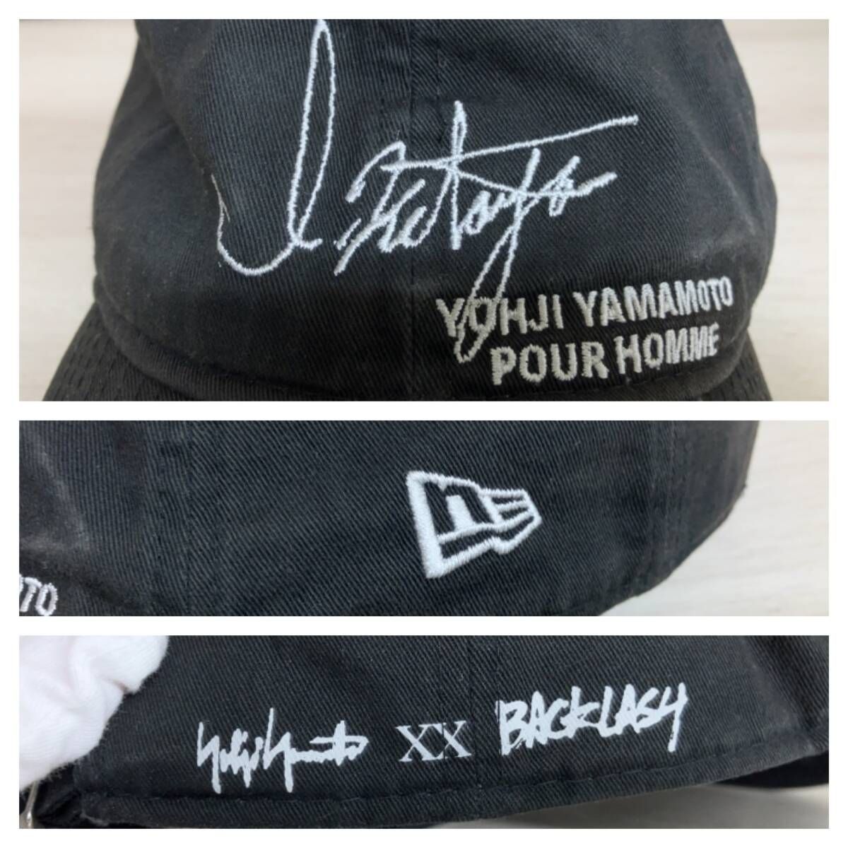 BACKLASH × Yohji Ymamoto POUR HOMME × NEWERA キャップ 帽子
