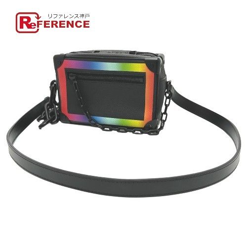 ルイヴィトン M30351 タイガ ミニソフトトランク ショルダーバッグ 美