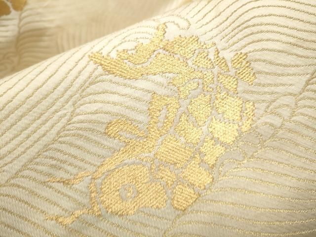 平和屋着物○九寸名古屋帯 荒磯 金糸 正絹 逸品 CAAT8157hy - メルカリ