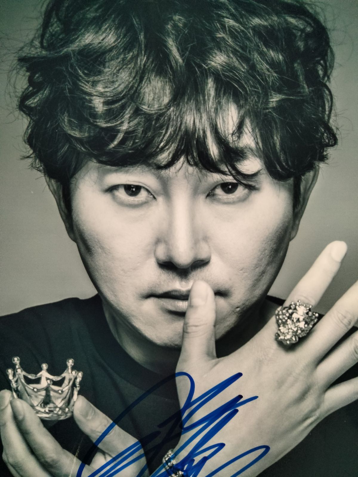 チャン・ヒョク直筆サイン入り超大型写真…Jang Hyuk…運命のように君を