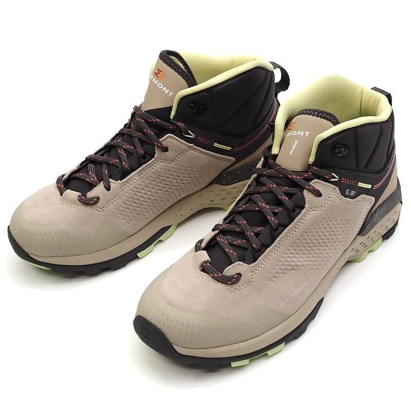 GARMONT GROOVE MID G-DRY WMS スエードレザー トレッキングブーツ サイズ 25.5 ベージュ 002566 登山靴 ガルモント レディース 5L L05639 JECE29