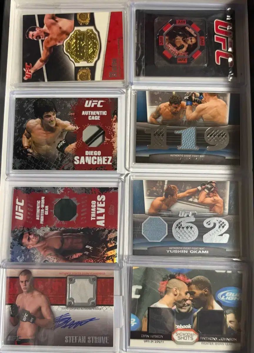 topps ufc カード 2010 2011 各種ラリー ベイ BAE ジンソル ベース lot