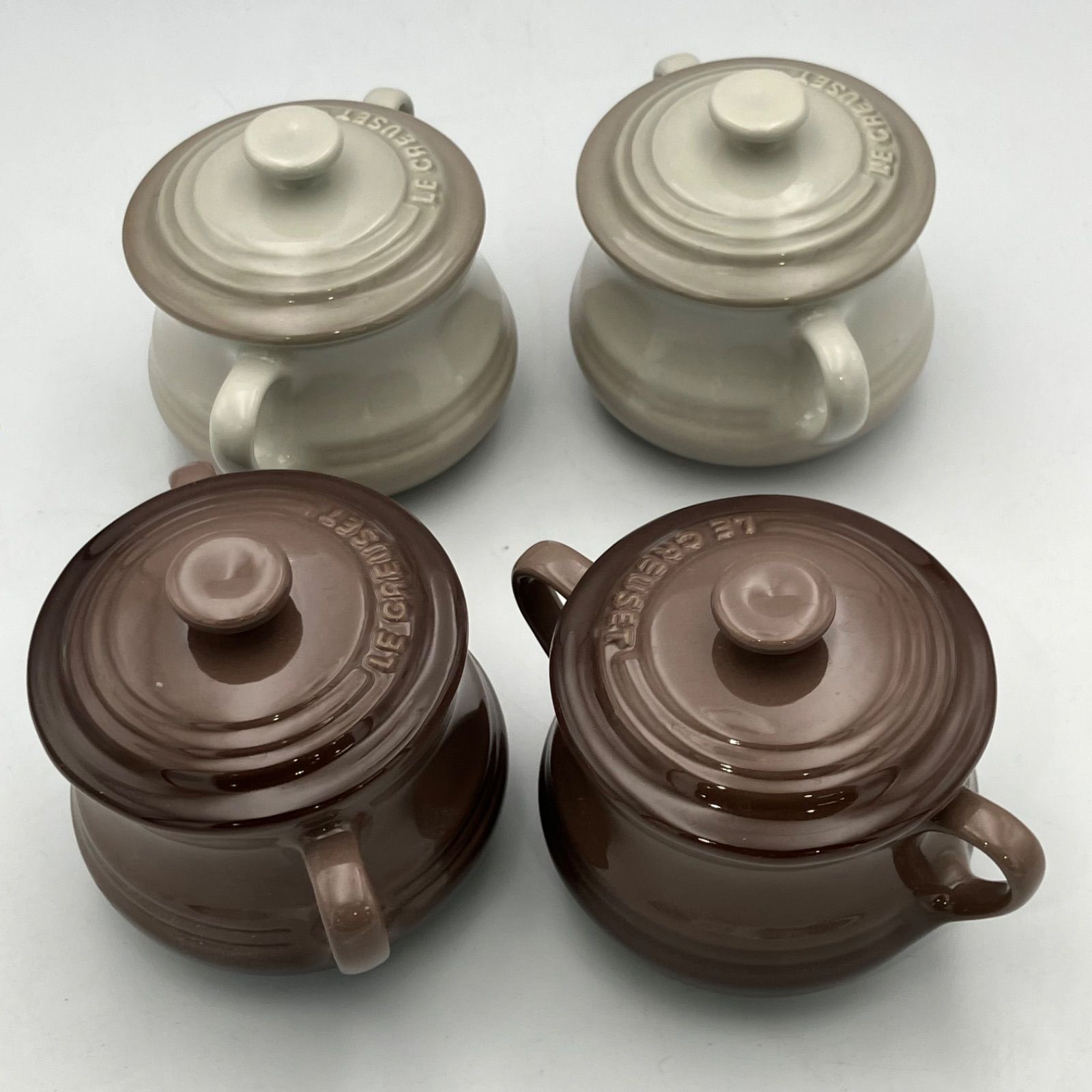 SGM】LE CREUSET ルクルーゼ ミニ スープボウル 4個セット - メルカリ
