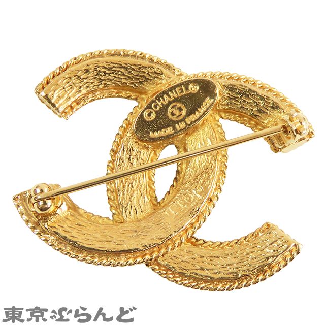 シャネル CHANEL ココマーク ブローチ 1108 ゴールド メタル