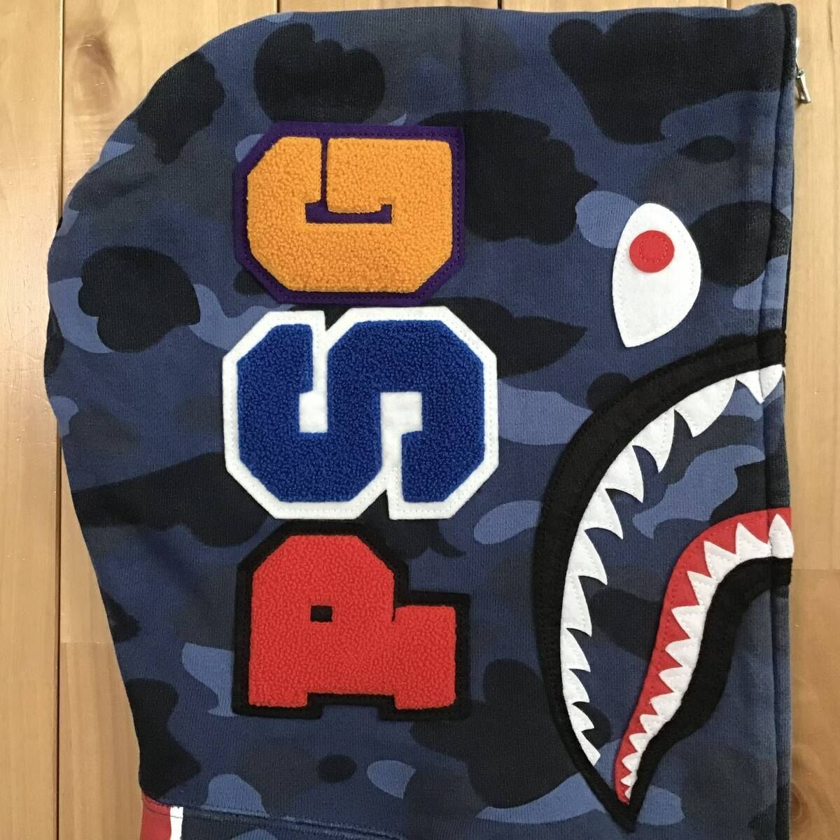 ☆激レア PSG シャーク パーカー Mサイズ a bathing ape BAPE camo 