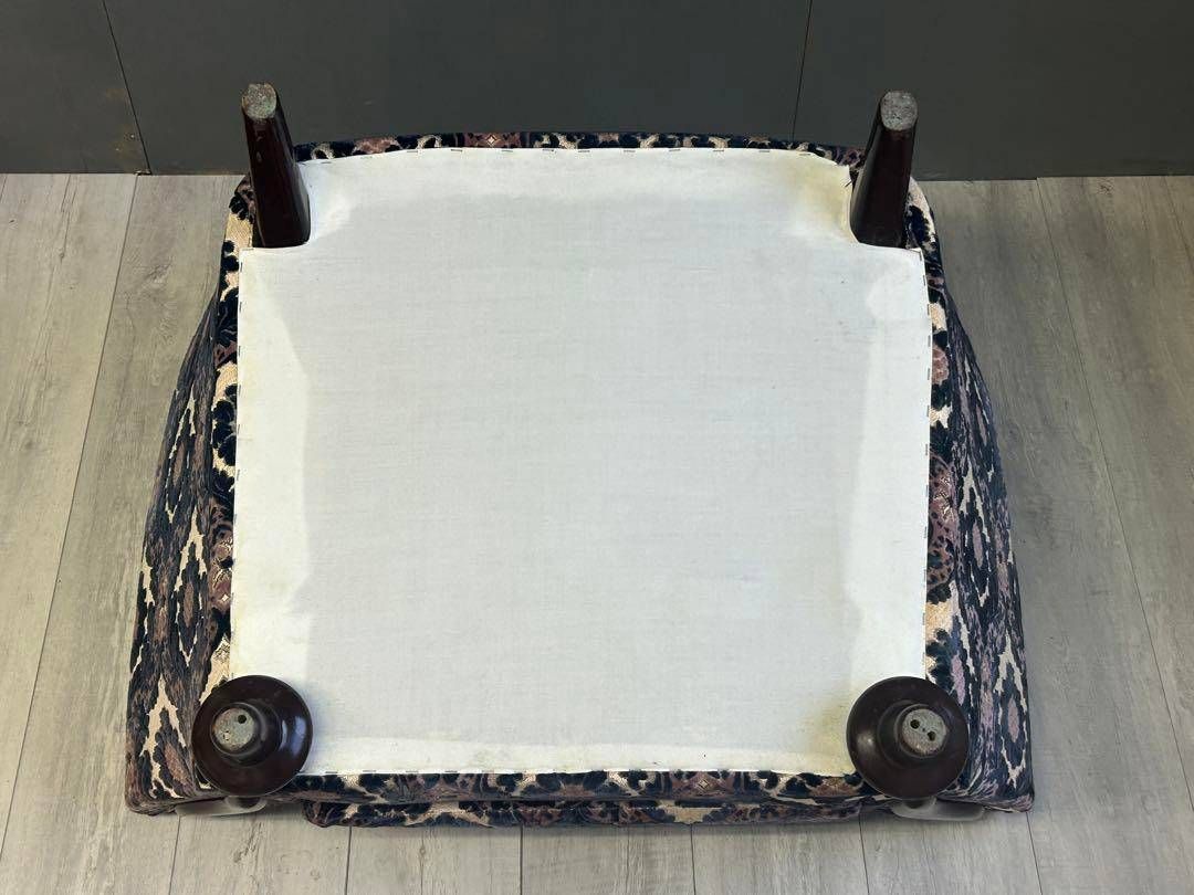 アンティーク ヴィンテージ 金華山織 王宮家具 ソファ 一人用ソファ YZ