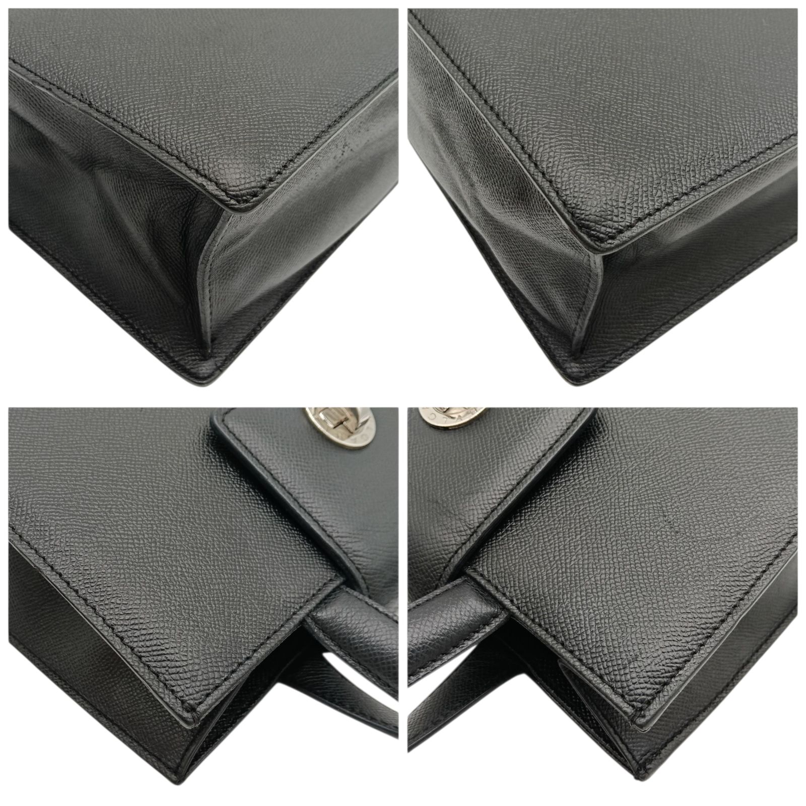 BVLGARI ビジネスバッグ ブラック Bvlgari(ブルガリ) ビジネスバッグ・アタッシュケース(メンズ