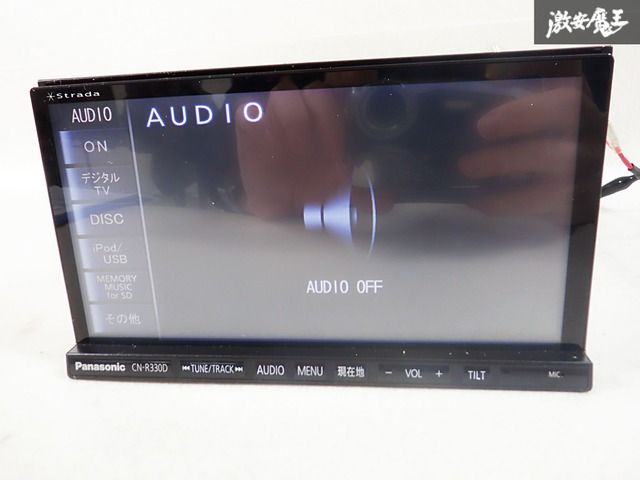 保証付】Panasonic Strada フルセグTV DVD CD MP3 SD Bluetooth