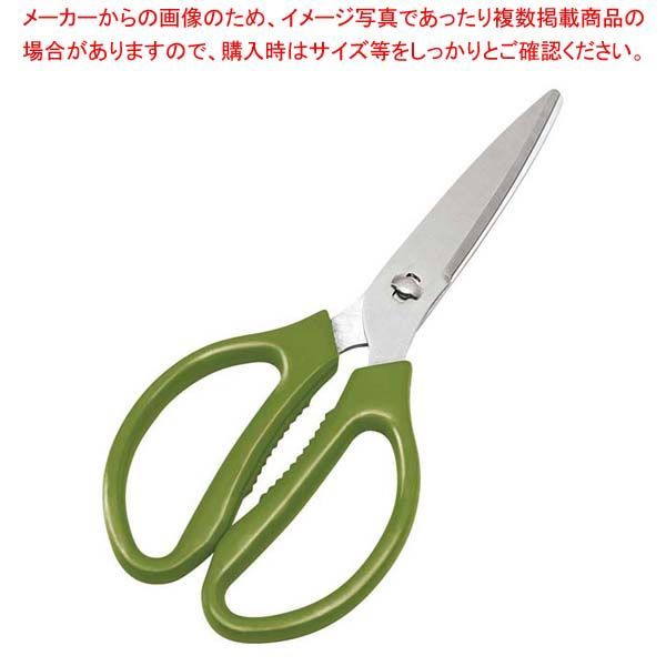 EBM ステンレス セレクトキッチンバサミ グリーン