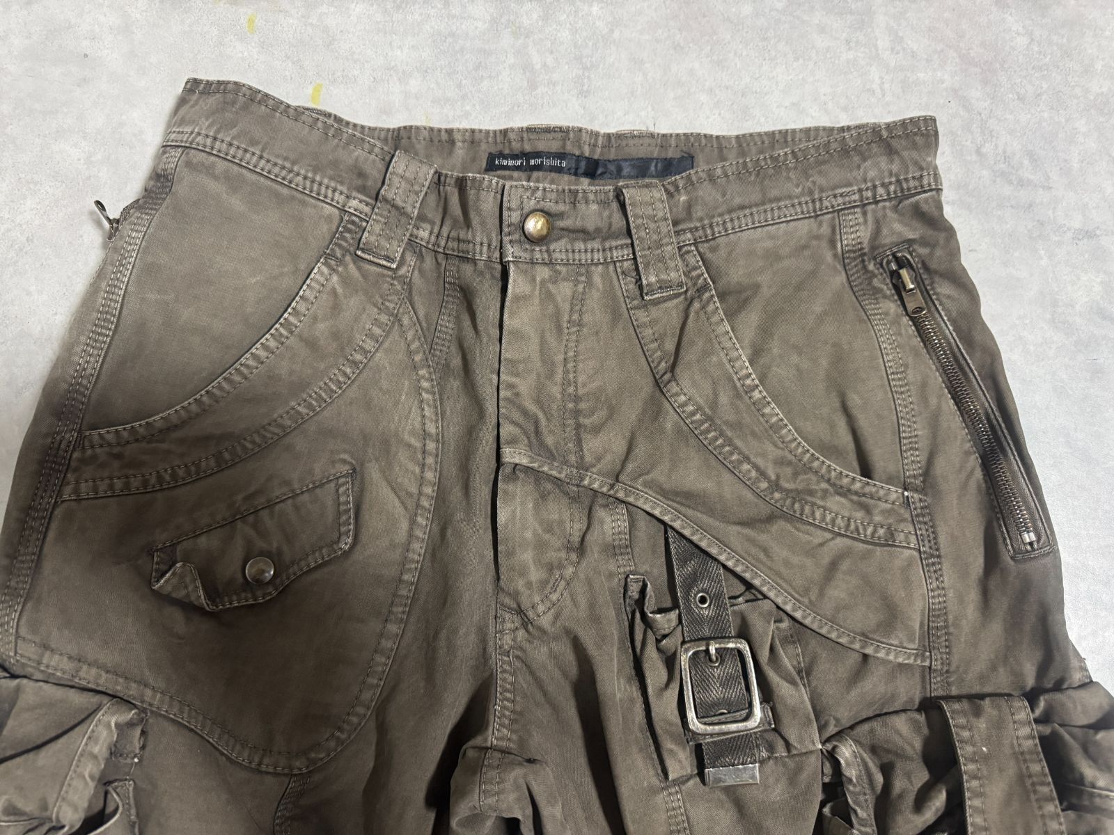 キミノリモリシタ/kiminorimorishita】ワイドカーゴパンツ【h】 - メルカリ