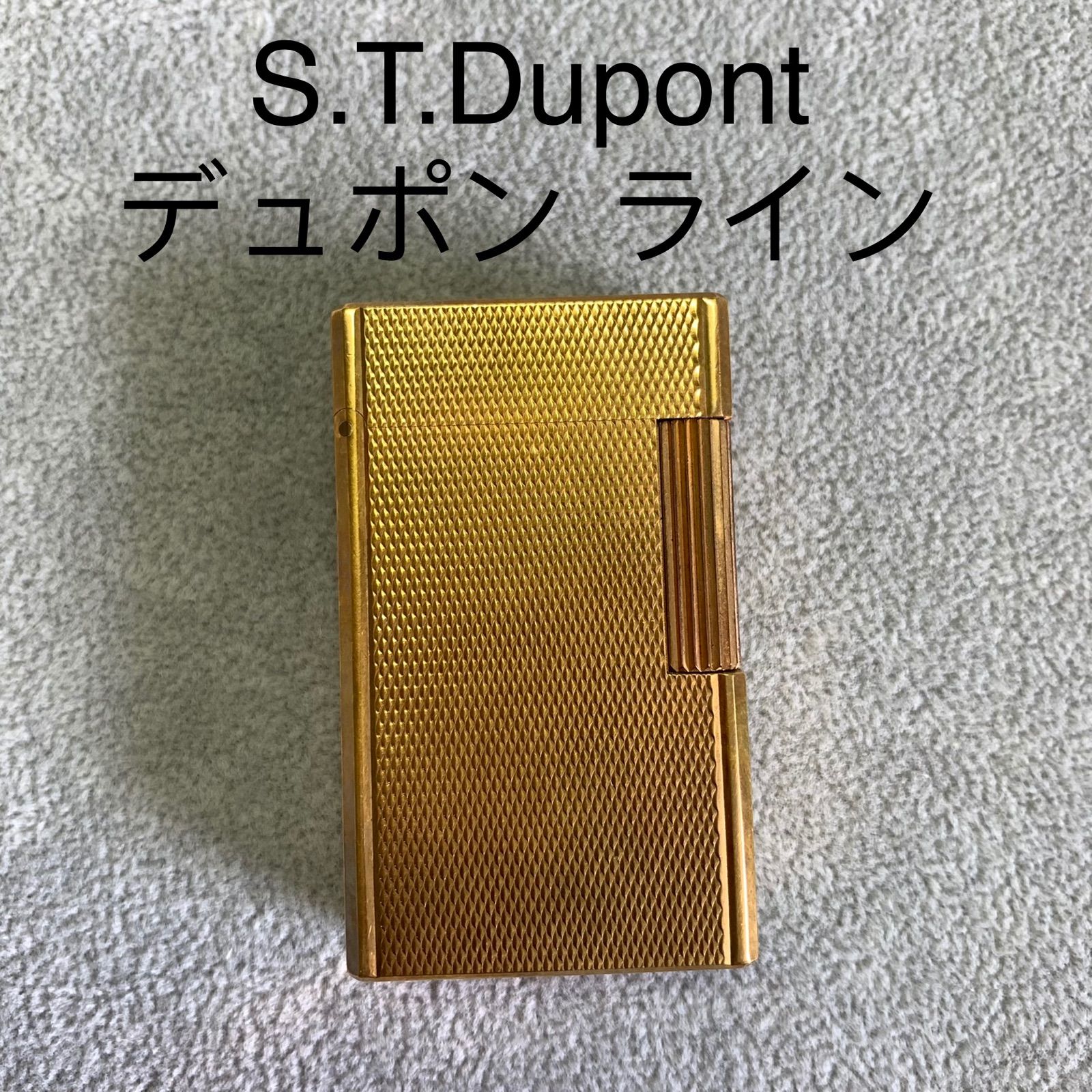 お歳暮 ST.dupont デュポン ライター ゴールド タバコグッズ ...