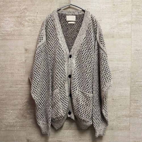 YOKE メッシュカーディガン　サイズ3 YOKE グレー系 メッシュカーディガン サイズ3