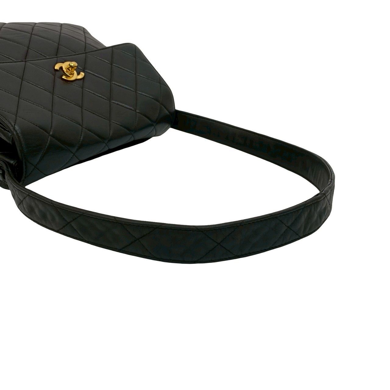 【美品】CHANEL シャネル ラム バレッタ ココマーク ヴィンテージ e59188g.jpg