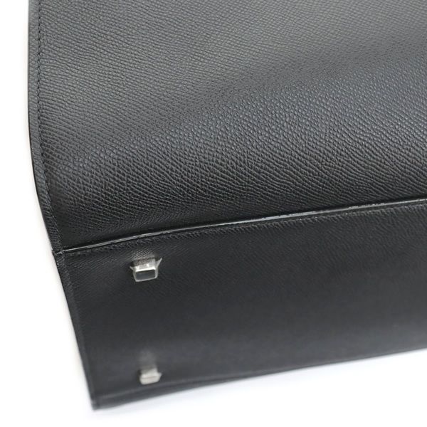 広尾店】美品 ヴァレクストラ VALEXTRA 2ハンドル ミラノバッグ マキシ  