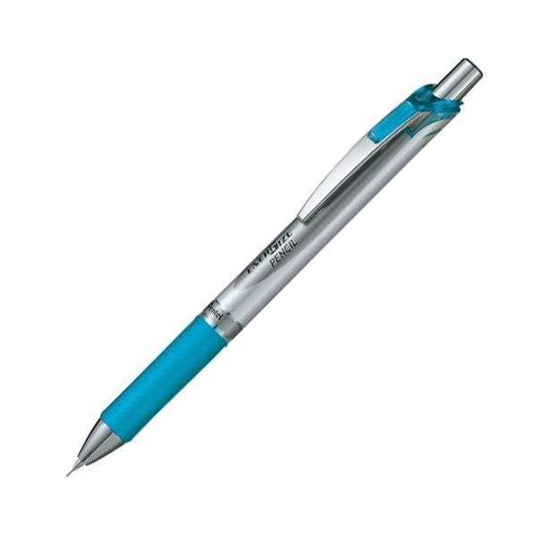 (まとめ) ぺんてる エナージェルシャープペンシル0.5mm （軸色：スカイブル
