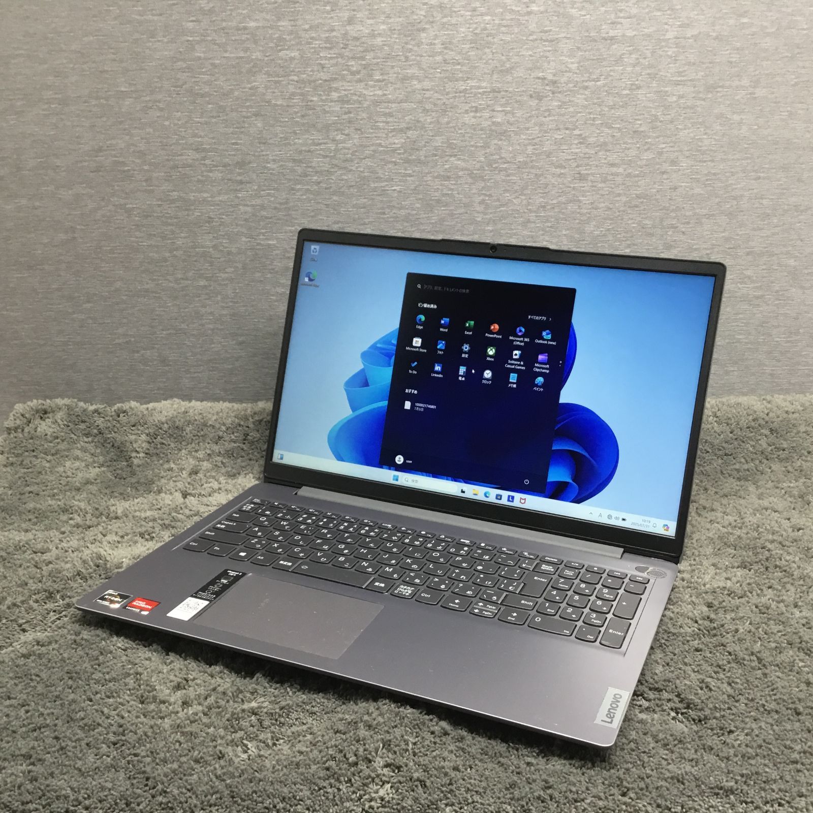 LENOVO IdeaPad 3 Ryzen7 SSD512GB Win11 中古 - メルカリ