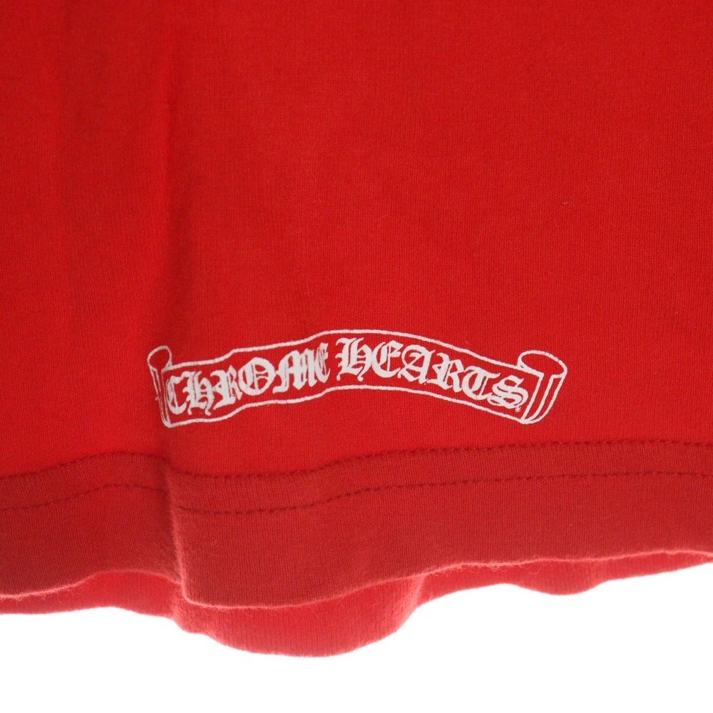 在庫わずか◆送料込【Chrome Hearts】ネックロゴbaseballシャツ CHROME HEARTS (クロムハーツ) Neck Logo Baseball L/S Tee