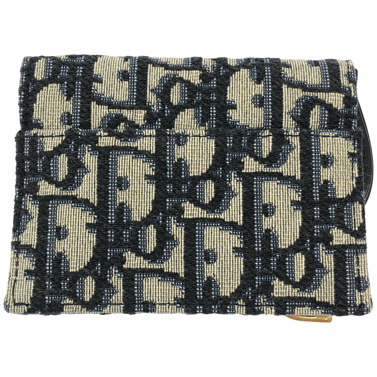 クリスチャン ディオール Christian Dior オブリーク Saddle Bloom カードケース