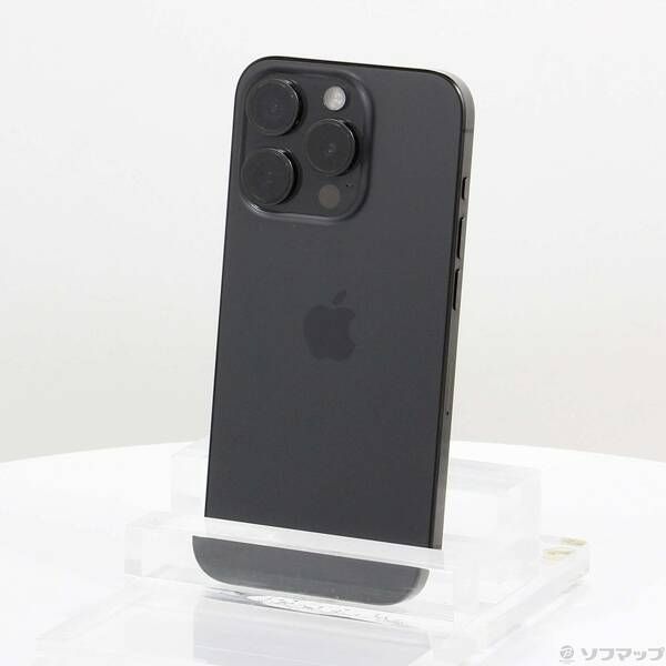 〔 〕iPhone15 Pro 512GB ブラックチタニウム MTUH3J A SIMフリー 258