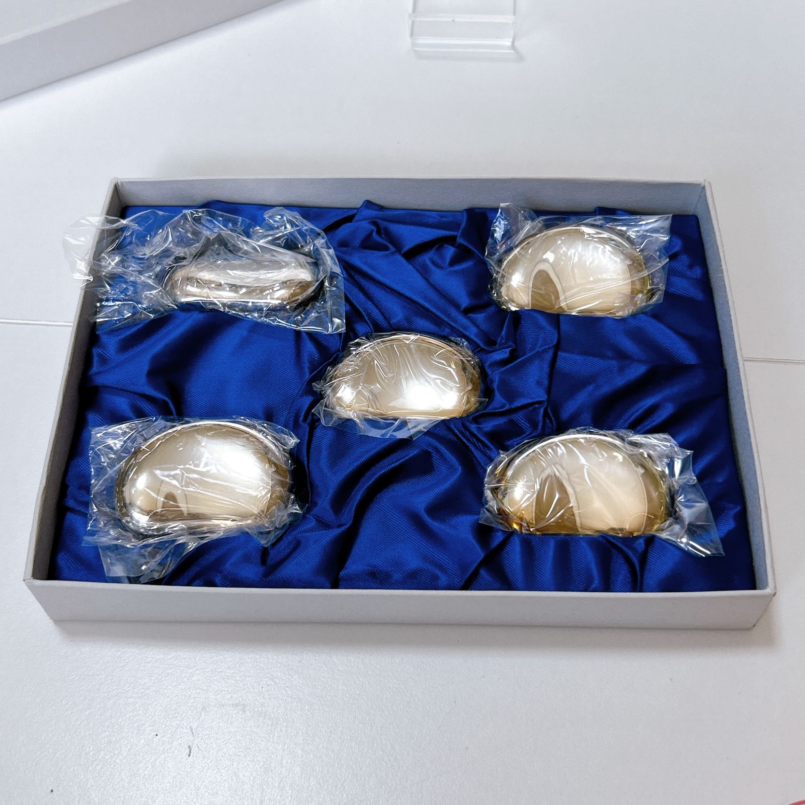 銀座WAKO 銀 箸置き 新品 銀座和光【銀食器】銀豆箸置き5個セットの通販 by kimi's shop