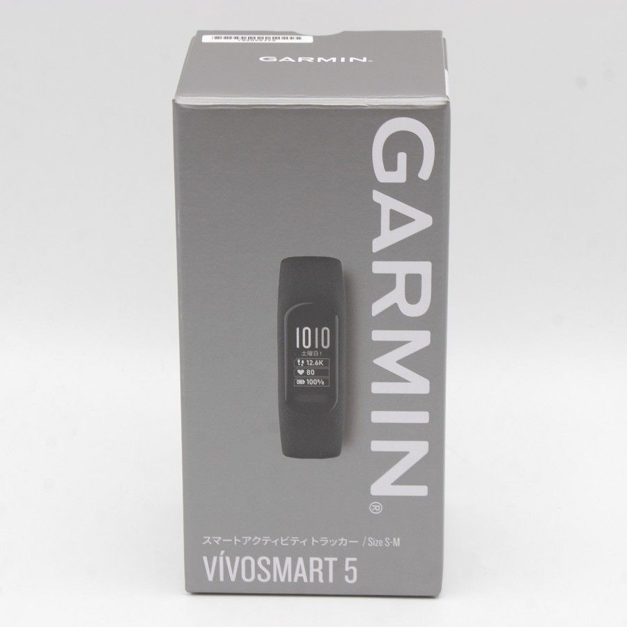 【新品】GARMIN vivosmart 5 Black S/M 010-02645-60 スマートウォッチ ガーミン ヴィヴォスマート 本体