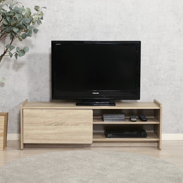 ナチュラル テレビボード 120幅 テレビ台 ラック MARWIL-DEMENAGEMENTS_CH