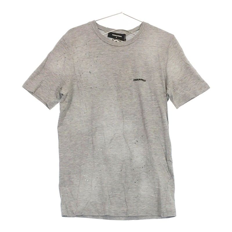新品 レディースM DSQUARED2 半袖Tシャツ グレー シンプル カジュアル