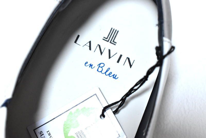 【美品】LANVIN ランバン　バレエシューズ（38.5）レザー　パール　本革 パンチングレザーバレエシューズ | LANVIN en Bleu (Women