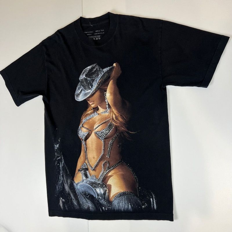 希少 Beyonce WORLD TOUR Tシャツ BEYONCE 2023年 RENAISSANCE WORLD TOUR 両面プリント ビヨンセ