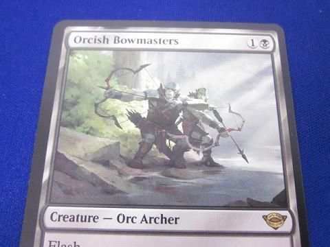 MTG マジック 美品！オークの弓使い LTR R 0103
