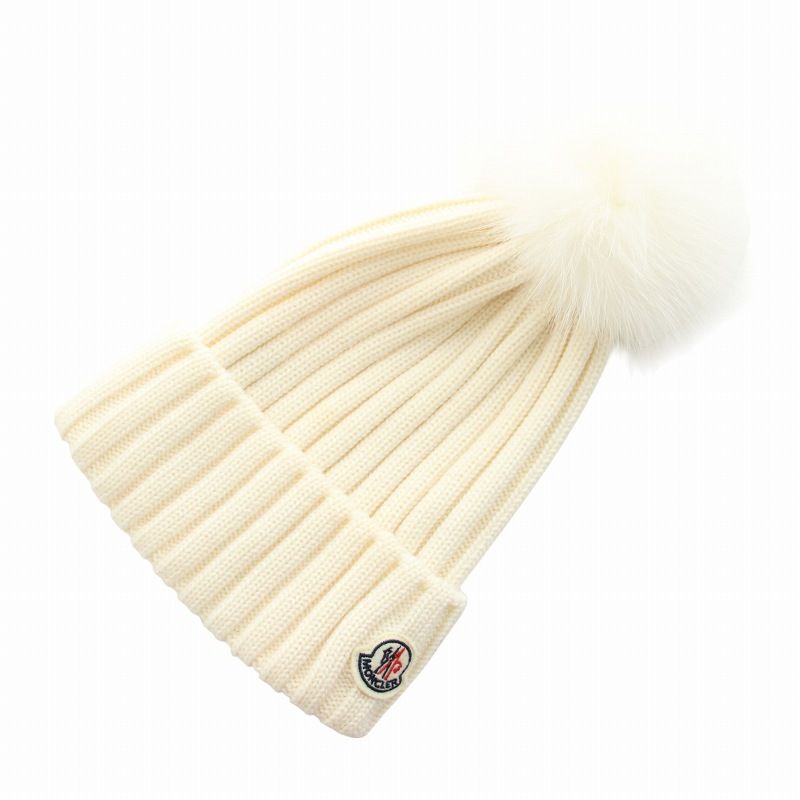 MONCLER　モンクレール　ニット帽　ポンポン　berretto 9z70301a9328-002_02.jpg