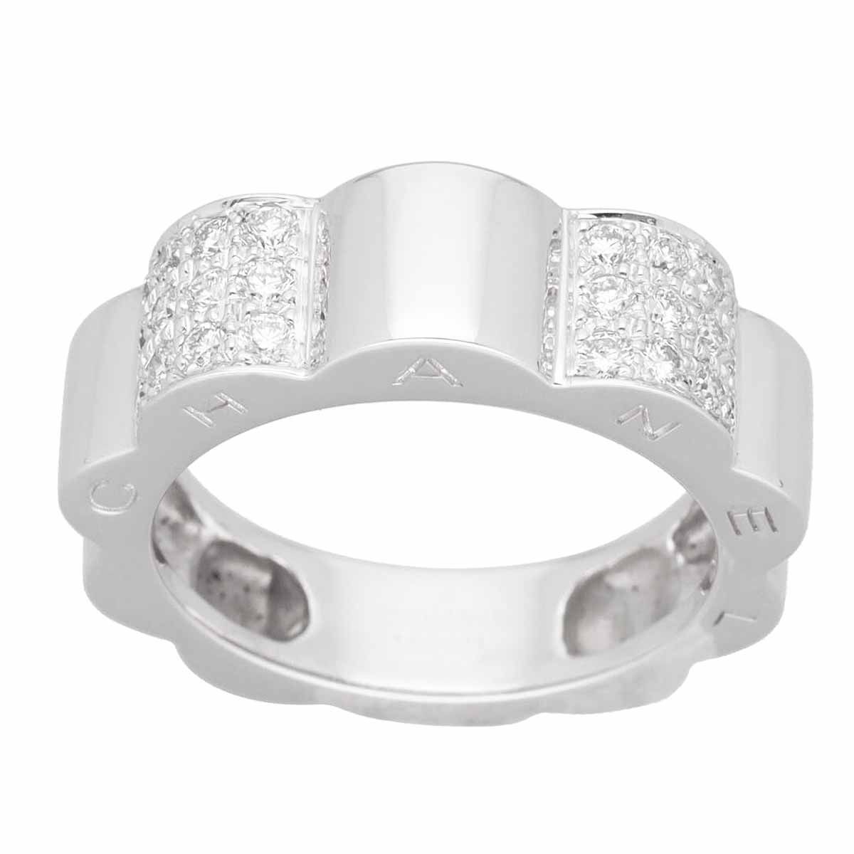 CHANEL シャネル カメリア ダイヤモンド #46 リング・指輪 K18