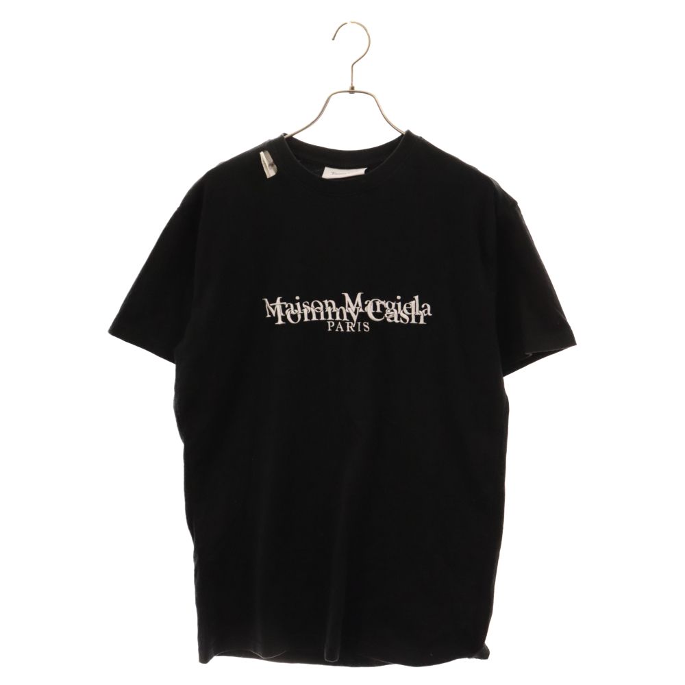 スーパーセール タイムセール 時間 Maison ロゴ刺繍Tシャツ 20ss Margiela トップス