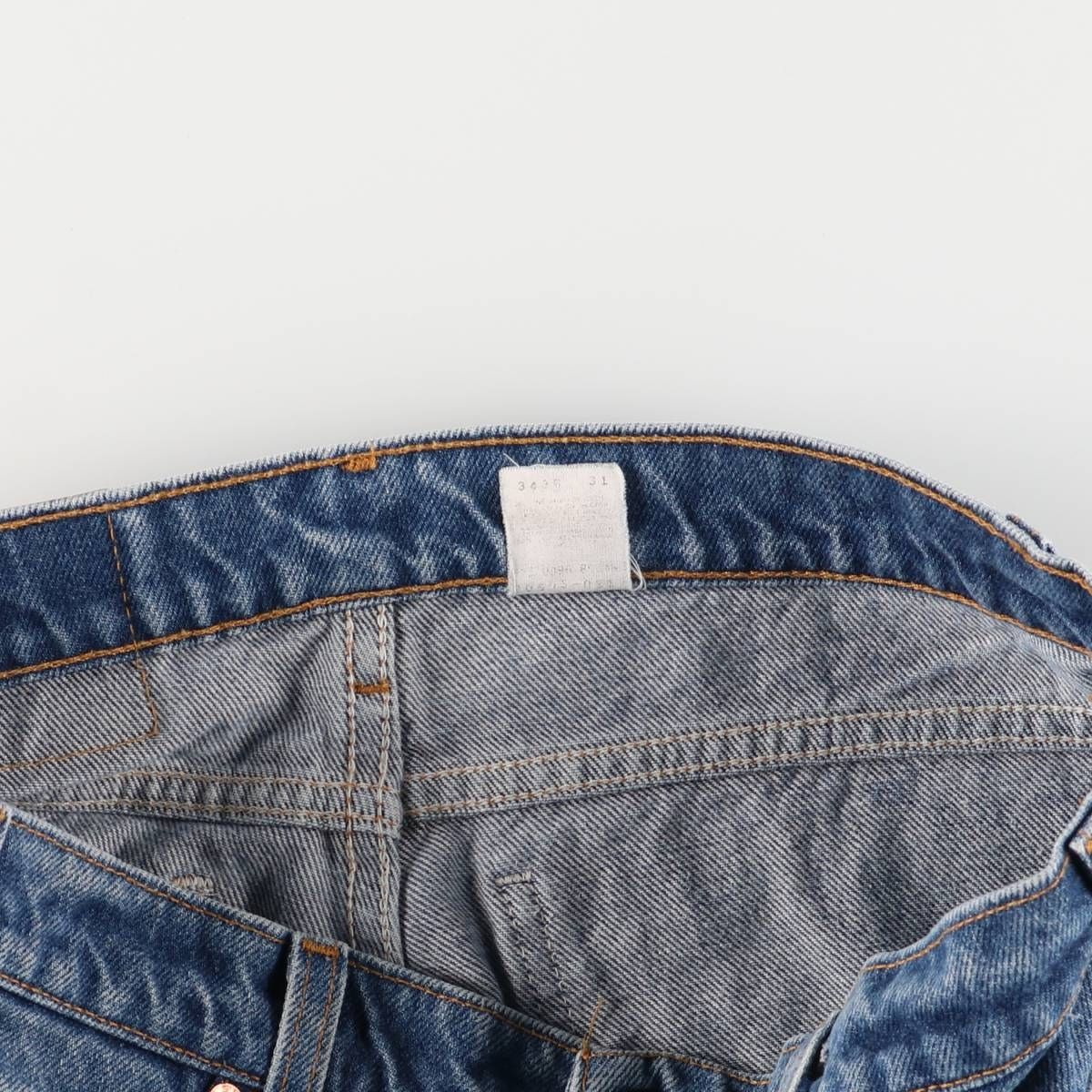 古着 90年代 リーバイス Levi s 505 REGULAR FIT STRAIGHT LEG オレンジタブ テーパードデニムパンツ メンズw36相当 eaa585639 KIN-KAAI_COM