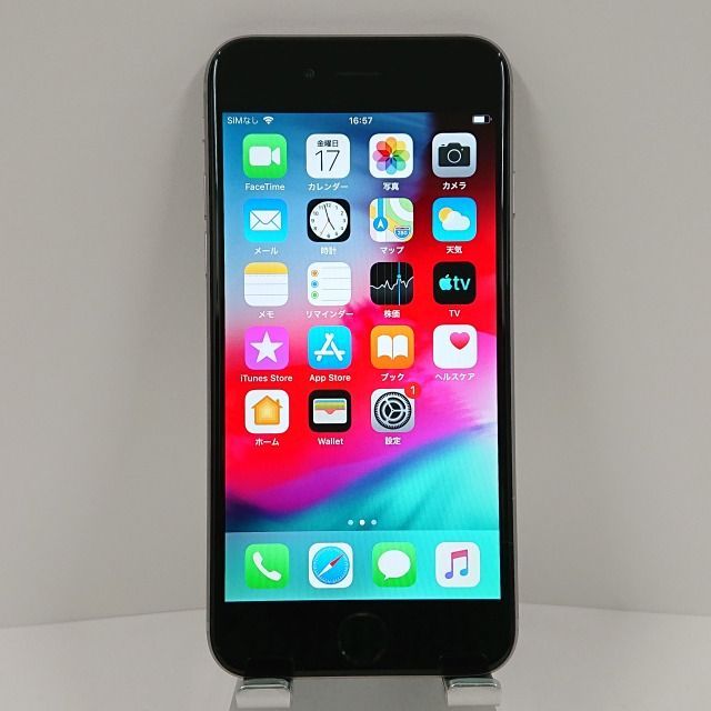 iPhone6 16GB ドコモ スペースグレイ 送料無料 本体 c09401