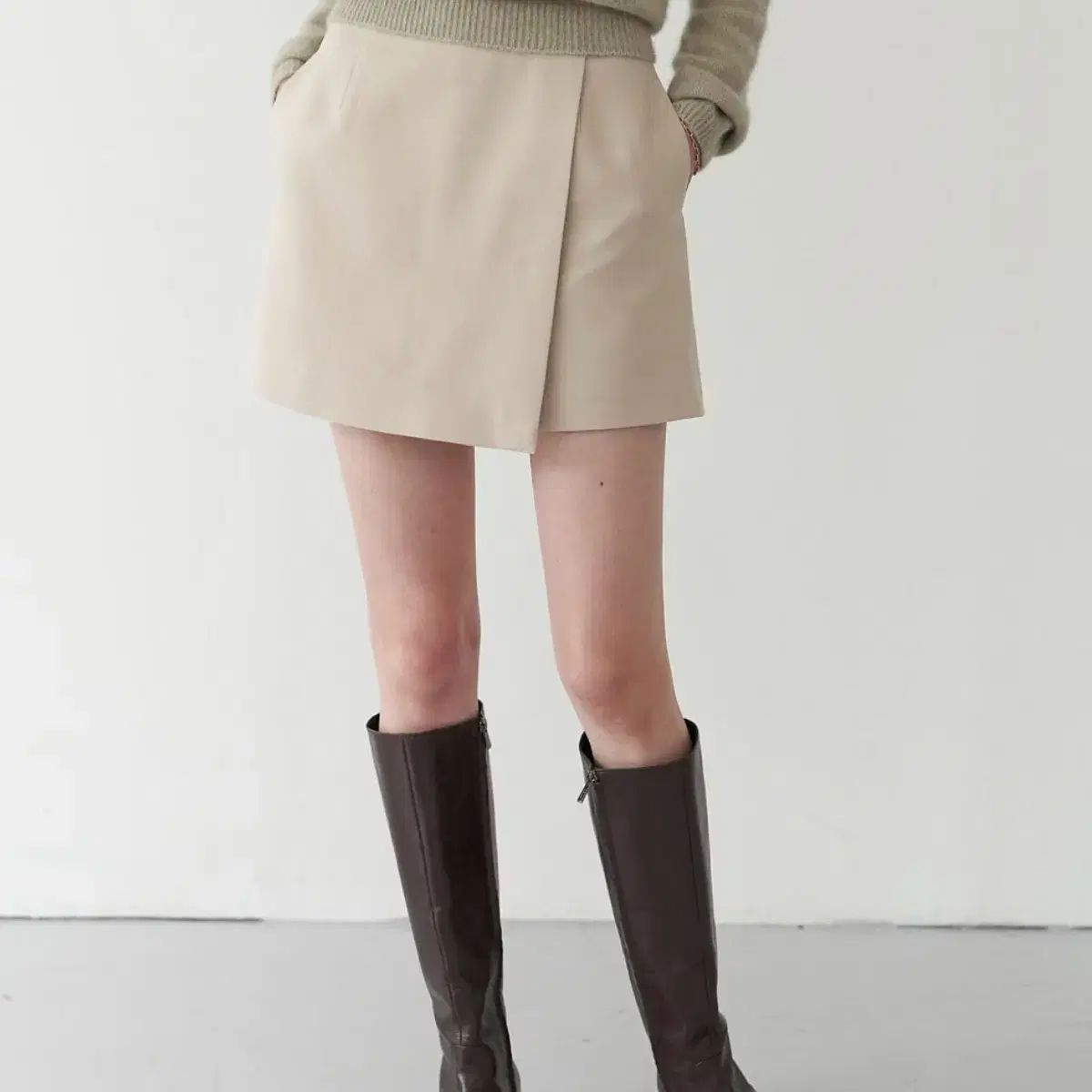 シエ sie ベル スラックス スカート xs GULLKHAN_COM