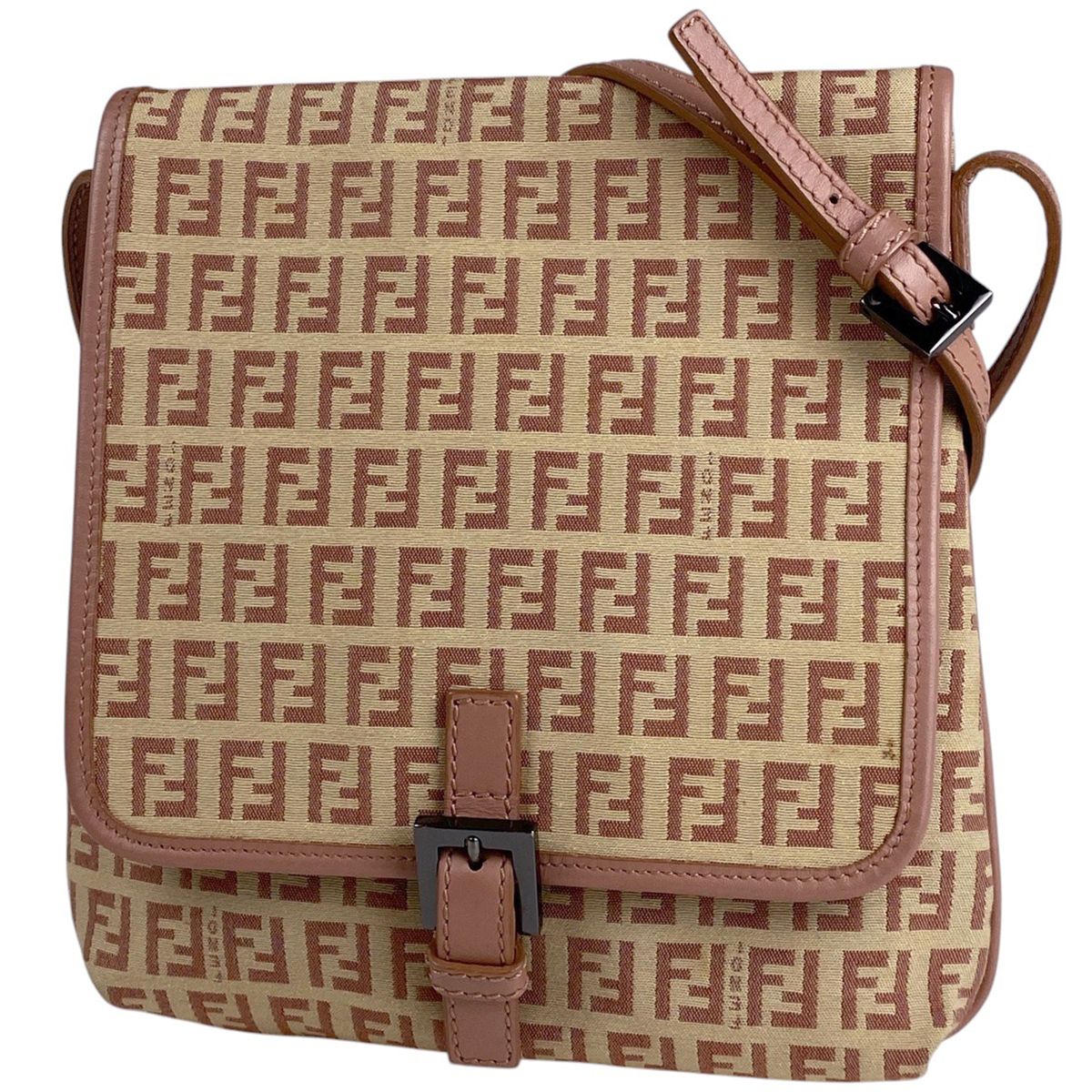 フェンディ FENDI ズッキーノ柄 ショルダーバッグ 斜め掛け