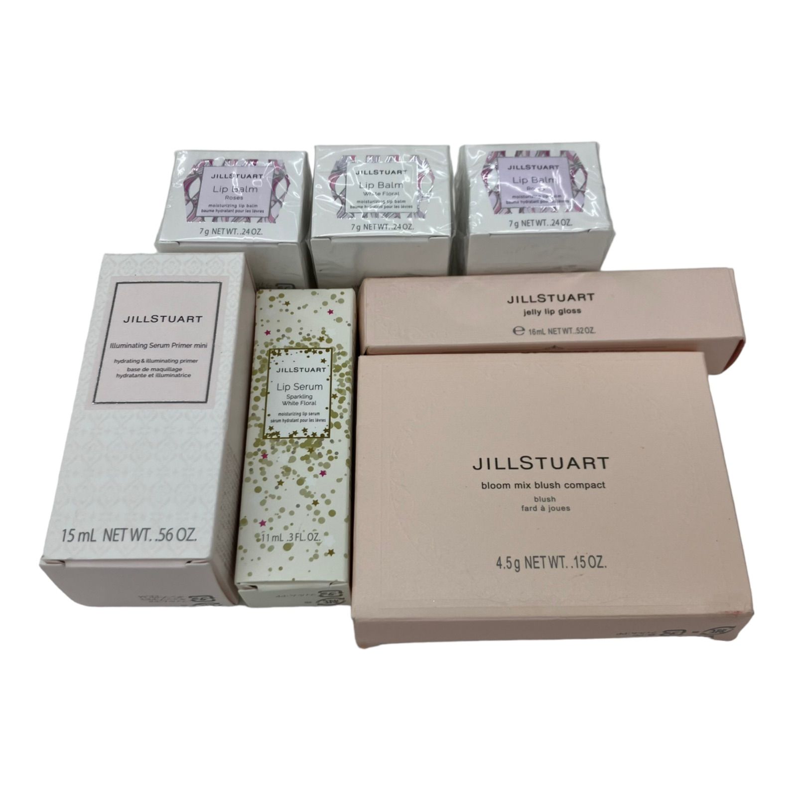 ジルスチュアートビューティー　7点セット JILLSTUART・ジルスチュアート コスメ7点まとめ売りセット！新品未使用品