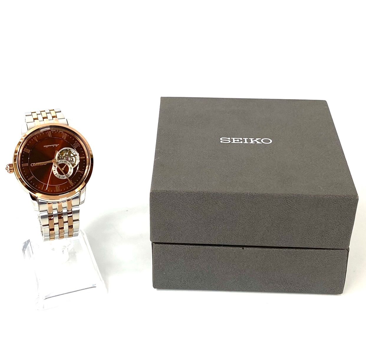 美品】セイコー プレサージュ SARY066 4R39-00M0 自動巻 セミ 