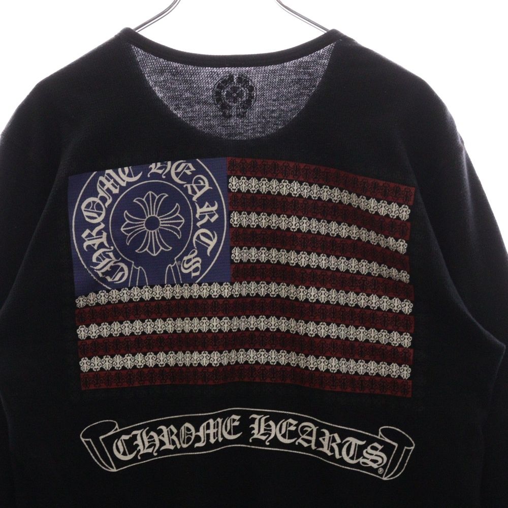 CHROME HEARTS (クロムハーツ) Thermal L/S 星条旗 プリント
