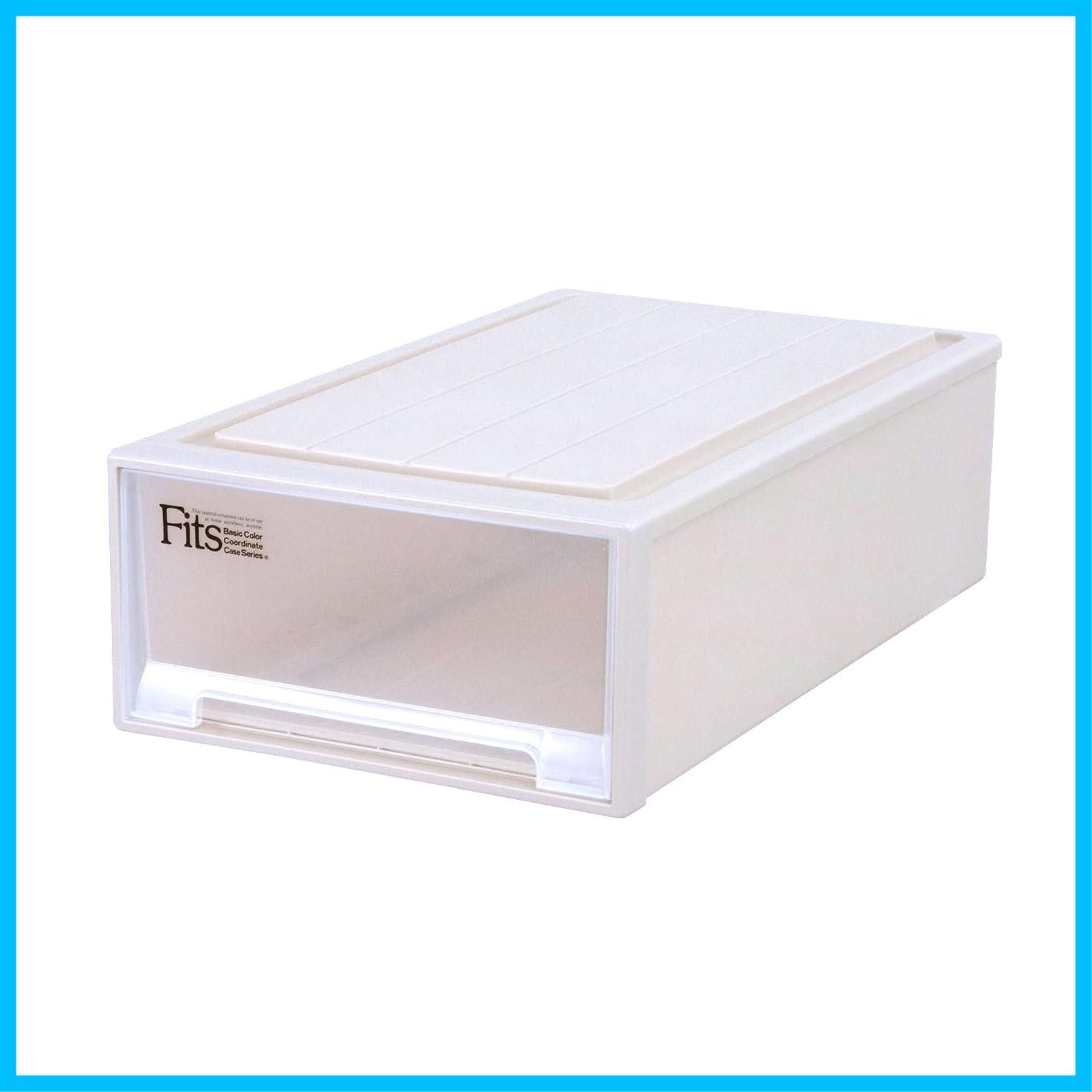 【特価商品】幅44×奥行74×高さ23cm 押入れ 収納ケース たわみにくい フィッツケース 衣装ケース 日本製 収納ボックス 色 カプチーノ 天馬 サイズ ロングL