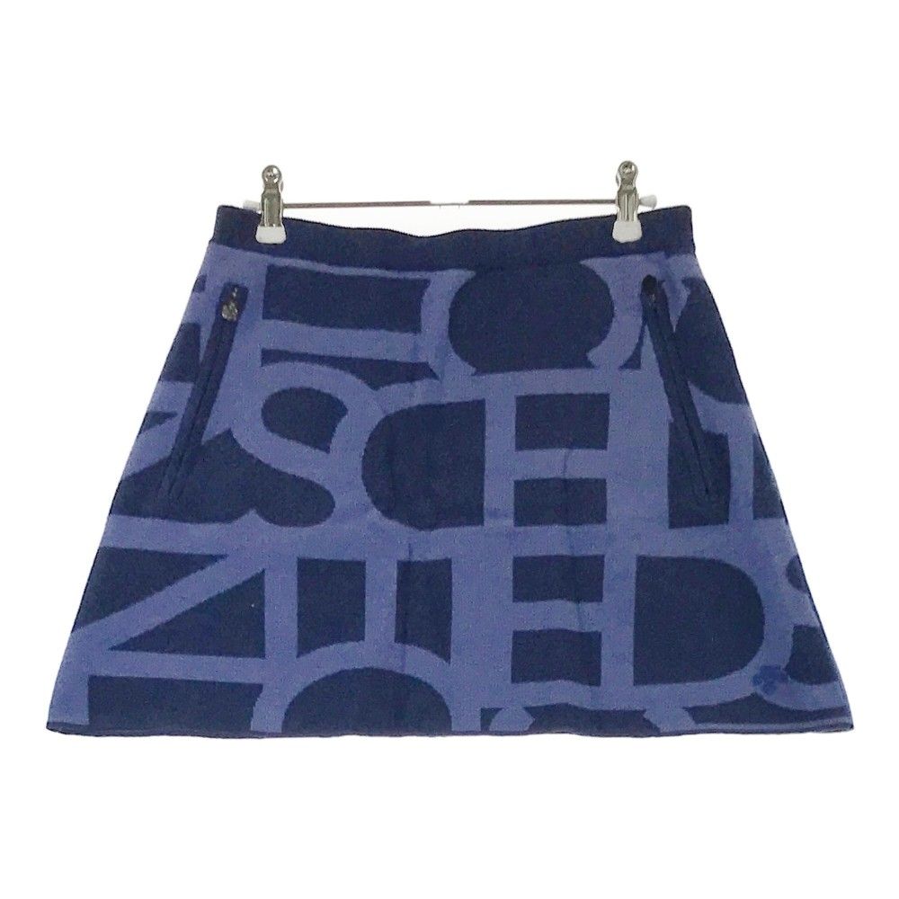 サイズ：M DESCENTE GOLF デサントゴルフ ; ウール混 ニットスカート