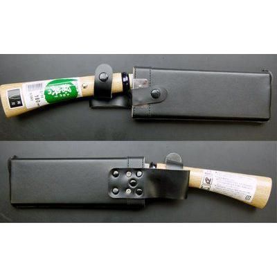 鍛造 鋼付両刃鞘鉈