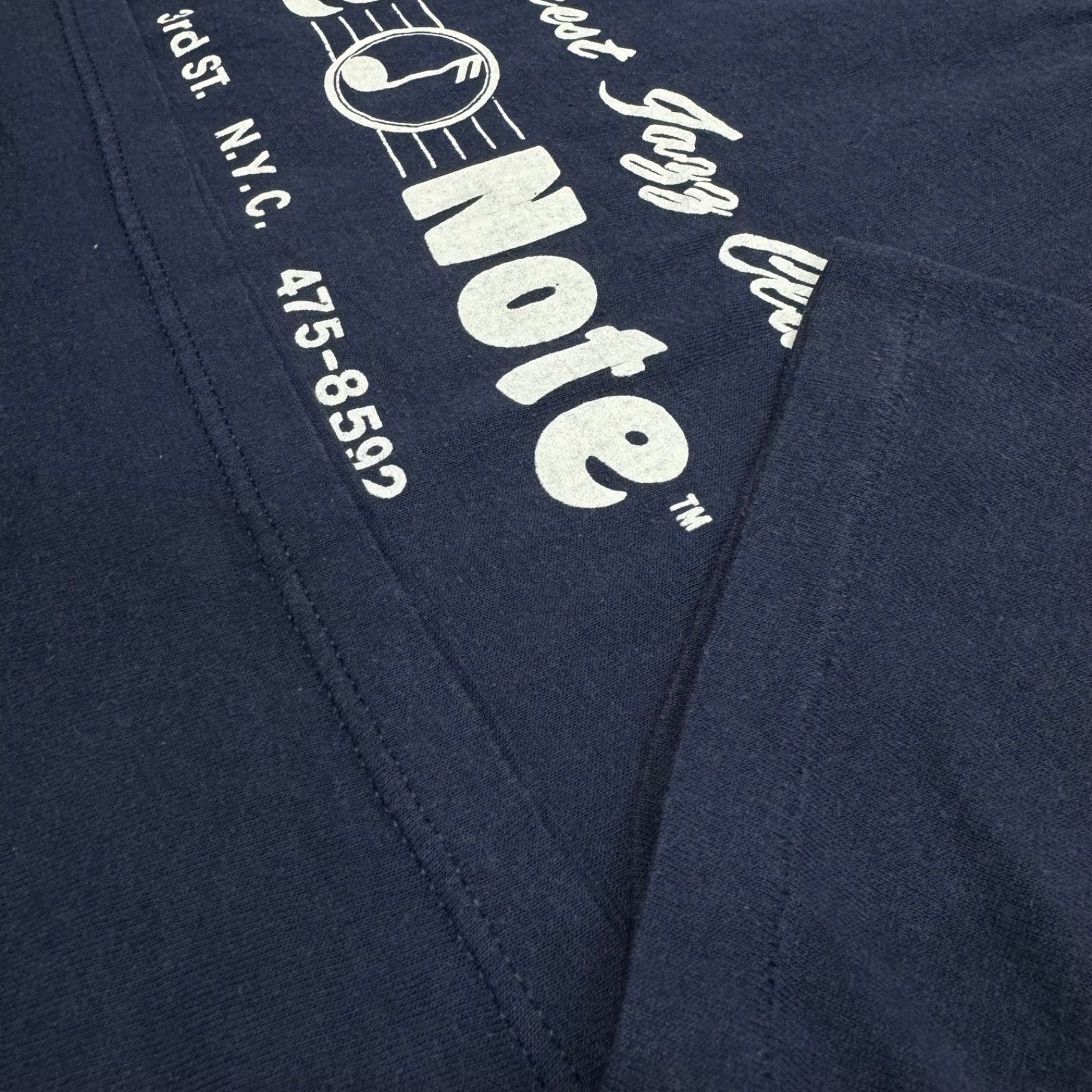 90s USA製 Blue Note NY ブルーノート ニューヨーク Tシャツ ジャズクラブ バンT バンドT 音楽T ミュージックT シングルステッチ ヴィンテージ 古着