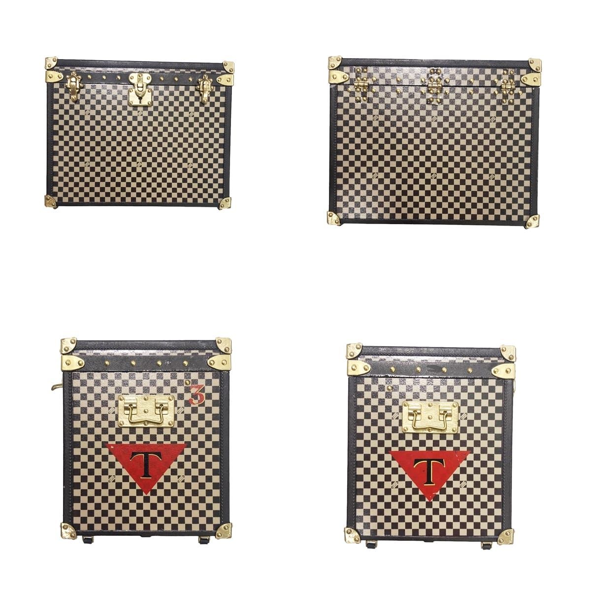 中古】 LOUIS VUITTON ルイ・ヴィトン 置物 ダミエ マルシャポー