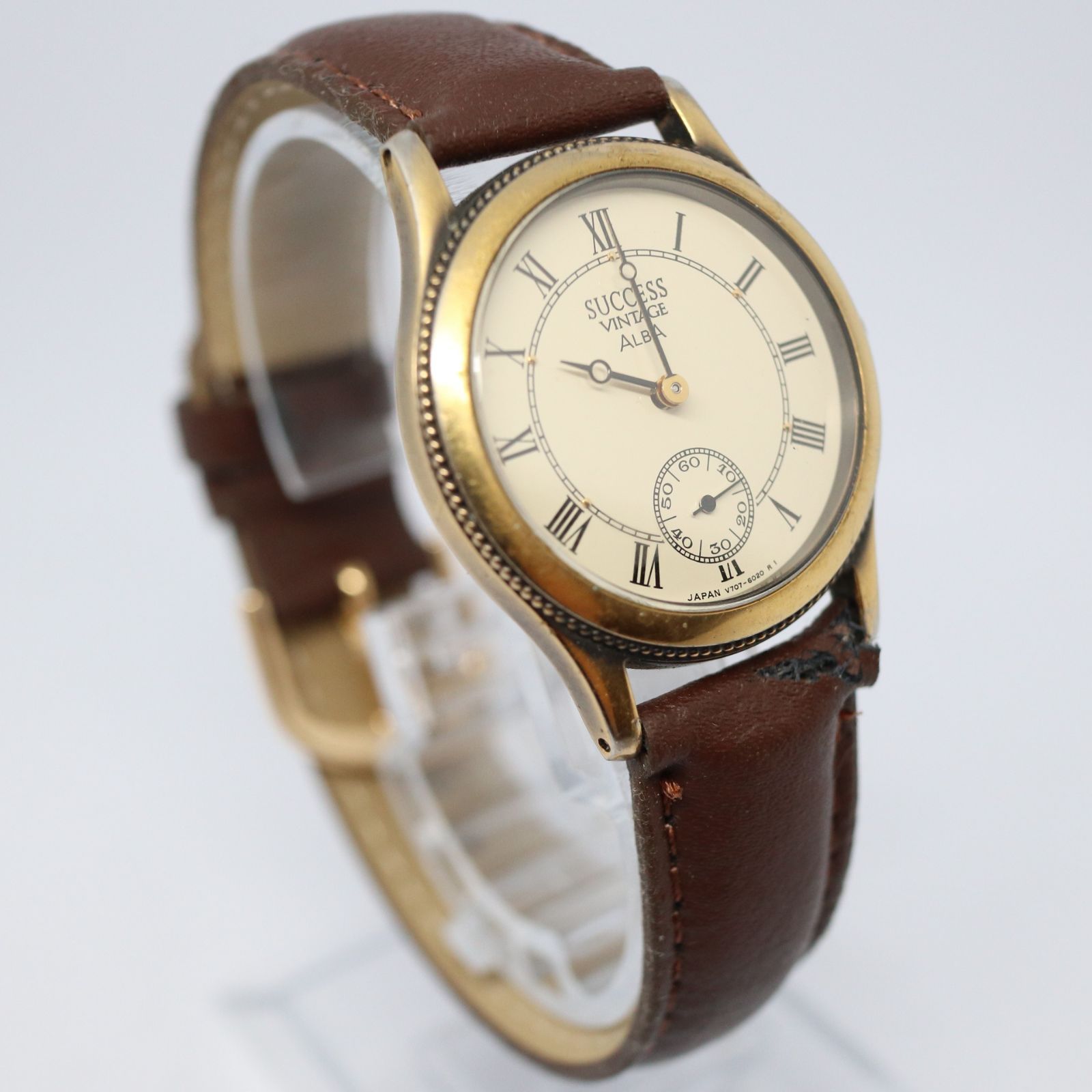 美品 SEIKO ALBA アルバ SUCCESS サクセス ムーンフェイズ V318