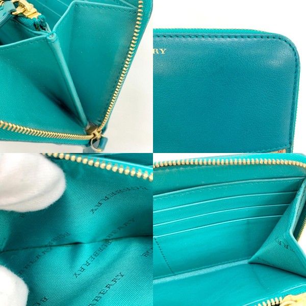 BURBERRY バーバリー ホースフェリー チェック エルモア 長財布 ロング