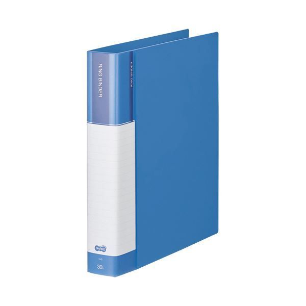 （まとめ） TANOSEE 30穴バインダー（貼り表紙） A4タテ 100枚収容 背幅42mm 青 1セット（10冊） 〔×2セット〕 代引不可 まとめ) TANOSEE 30穴バインダー（貼り表紙） A4タテ 130枚収容 背幅